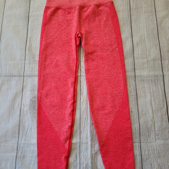 Victoria's Secret PINK •Size Small• Red Seamless Leggings - Picture 2 of 10
